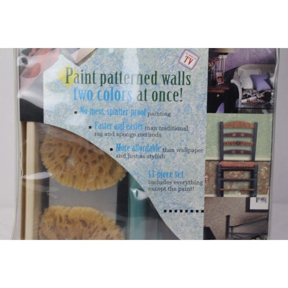Walls with Style 2-Color System Sponge Stamper - Picture 3 of 5